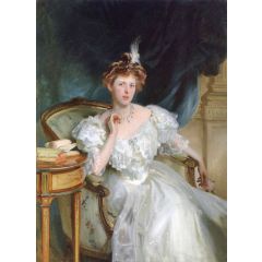 Mrs. William George Raphael, Margherita Goldsmid Painting Reproduction