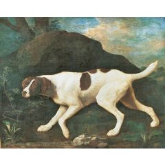 Phyllis’ a Pointer of Lord Clermont’s Painting Reproduction