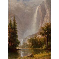 Yosemite Falls Painting Reproduction