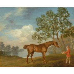 Pumpkin’ with a Stable Lad Painting Reproduction
