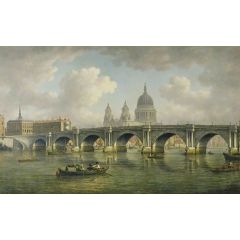 Blackfriars Bridge and St Paul’s, London Painting Reproduction