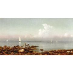 Thimble Islands near New Haven Painting Reproduction