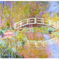 The Bridge in Monet’s Garden Painting Reproduction