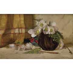 Still Life with Roses Painting Reproduction