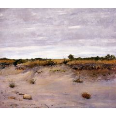 Wind Swept Sands, Shinnecock, Long Island Painting Reproduction