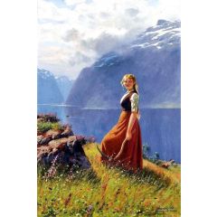 The Young Harvester Painting Reproduction