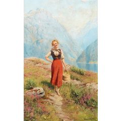 Happy Thoughts Painting Reproduction