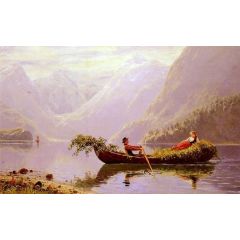 The Fjord Painting Reproduction