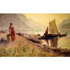 Landscape with Figures Painting Reproduction
