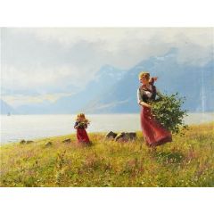 Summer Day Painting Reproduction