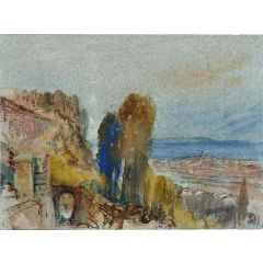 Le Havre from near the Fort de Ste-Adresse Painting Reproduction