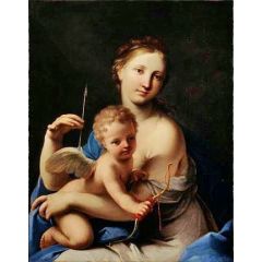 Venus and Cupid Painting Reproduction