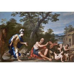 Erminia and the Shepherds Painting Reproduction
