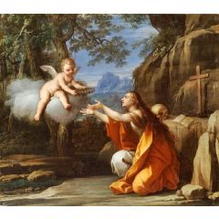 Marie Magdalene Receiving the Crown of Thorns Painting Reproduction