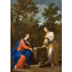 Christ and the Woman of Samaria Painting Reproduction