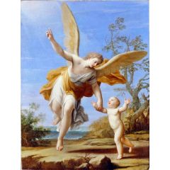 The Guardian Angel Painting Reproduction