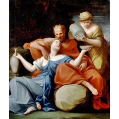 Lot and his Daughters Painting Reproduction