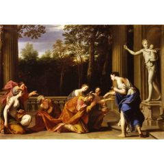 Solomon Adoring the Idols Painting Reproduction