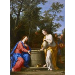Christ and the Woman of Samaria Painting Reproduction