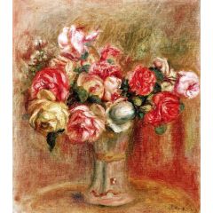 Roses in a Sèvres Vase Painting Reproduction