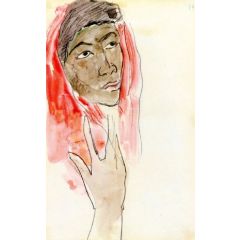 Woman’s Head Painting Reproduction