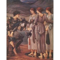 The Arming of Perseus Painting Reproduction