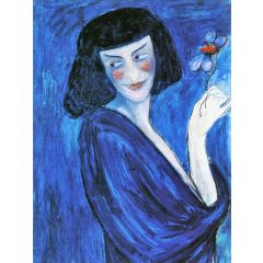 The Dancer Sacharoff Painting Reproduction