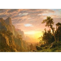 Yosemite Valley Painting Reproduction