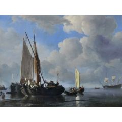 A Calm Sea Painting Reproduction