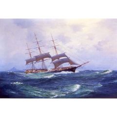 Young America Painting Reproduction