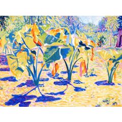Tobacco Tree Painting Reproduction