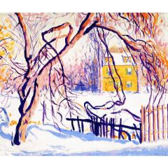 Lancaster, Massachusetts Painting Reproduction