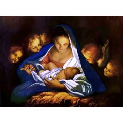 Nativity Painting Reproduction