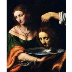 Salome with the Head of John the Baptist Painting Reproduction