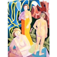 Three Nudes Painting Reproduction