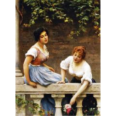 The Unseen Suitor Painting Reproduction