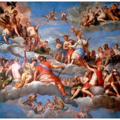 The Coronation of Hebe Painting Reproduction