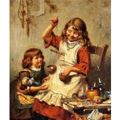 A Good Customer Painting Reproduction