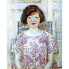 Portrait of Frances Painting Reproduction