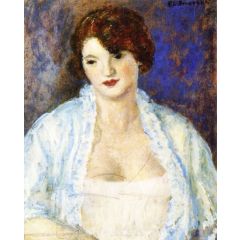 Blue Negligee Painting Reproduction