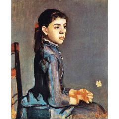 Portrait of Louise-Delphine Duchosal Painting Reproduction