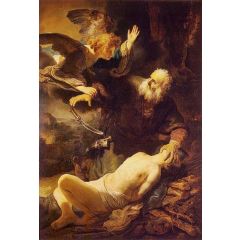 Sacrifice of Isaac Painting Reproduction