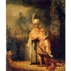 David and Jonathan Painting Reproduction