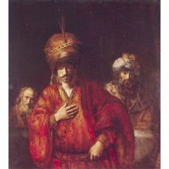 David and Uriah, also known as Haman Recognises His Fate Painting Reproduction