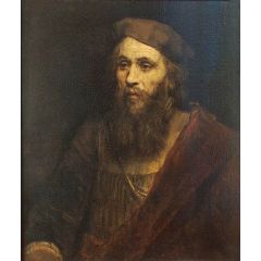 Portrait of a Man Painting Reproduction