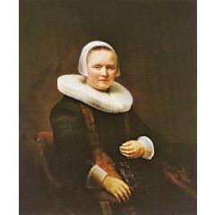 Portrait of Anna Wijmer Painting Reproduction