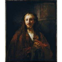 Christ with a Pilgrim’s Staff (follower) Painting Reproduction
