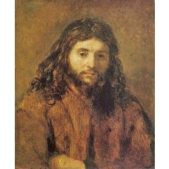 Bust of Christ Painting Reproduction