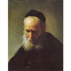 Head of an Old Man Painting Reproduction