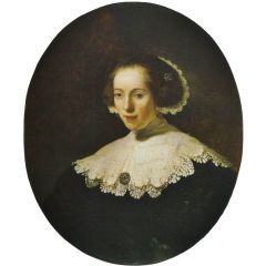 Portrait of a Woman Painting Reproduction
